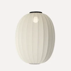 - Loftlampe - Knit-Wit 65 High Oval Ceiling - Pearl White^Made by Hand Discount