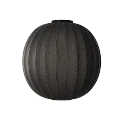 - Loftlampe - Knit-Wit 75 Round Ceiling - Black^Made by Hand