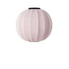 - Loftlampe - Knit-Wit 60 Round Ceiling - Light Pink*Made by Hand Discount