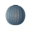 - Loftlampe - Knit-Wit 75 Round Ceiling - Blue Stone*Made by Hand Hot