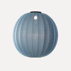 - Loftlampe - Knit-Wit 75 Round Ceiling - Blue Stone*Made by Hand Hot