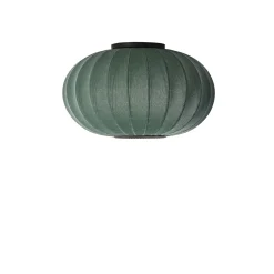 - Loftlampe - Knit-Wit 57 Oval Ceiling/Wall - Tweed Green^Made by Hand Discount