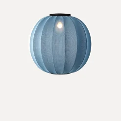 - Loftlampe - Knit-Wit 60 Round Ceiling - Blue Stone*Made by Hand Online