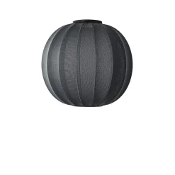 - Loftlampe - Knit-Wit 60 Round Ceiling - Black*Made by Hand Online
