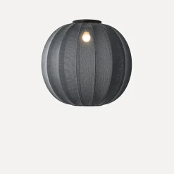- Loftlampe - Knit-Wit 60 Round Ceiling - Black*Made by Hand Online