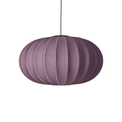 - Pendel - Knit-Wit 76 Oval Pendant LED - Burgundy*Made by Hand Hot