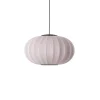 - Pendel - Knit-Wit 57 Oval Pendant LED - Light Pink*Made by Hand Clearance
