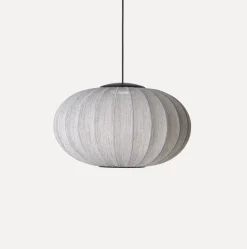 - Pendel - Knit-Wit 57 Oval LED - Anniversary Glitter Silver*Made by Hand Sale