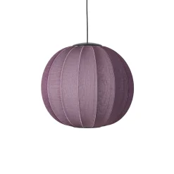 - Pendellampe - Knit-Wit 60 Round Pendant LED - Burgundy^Made by Hand Online