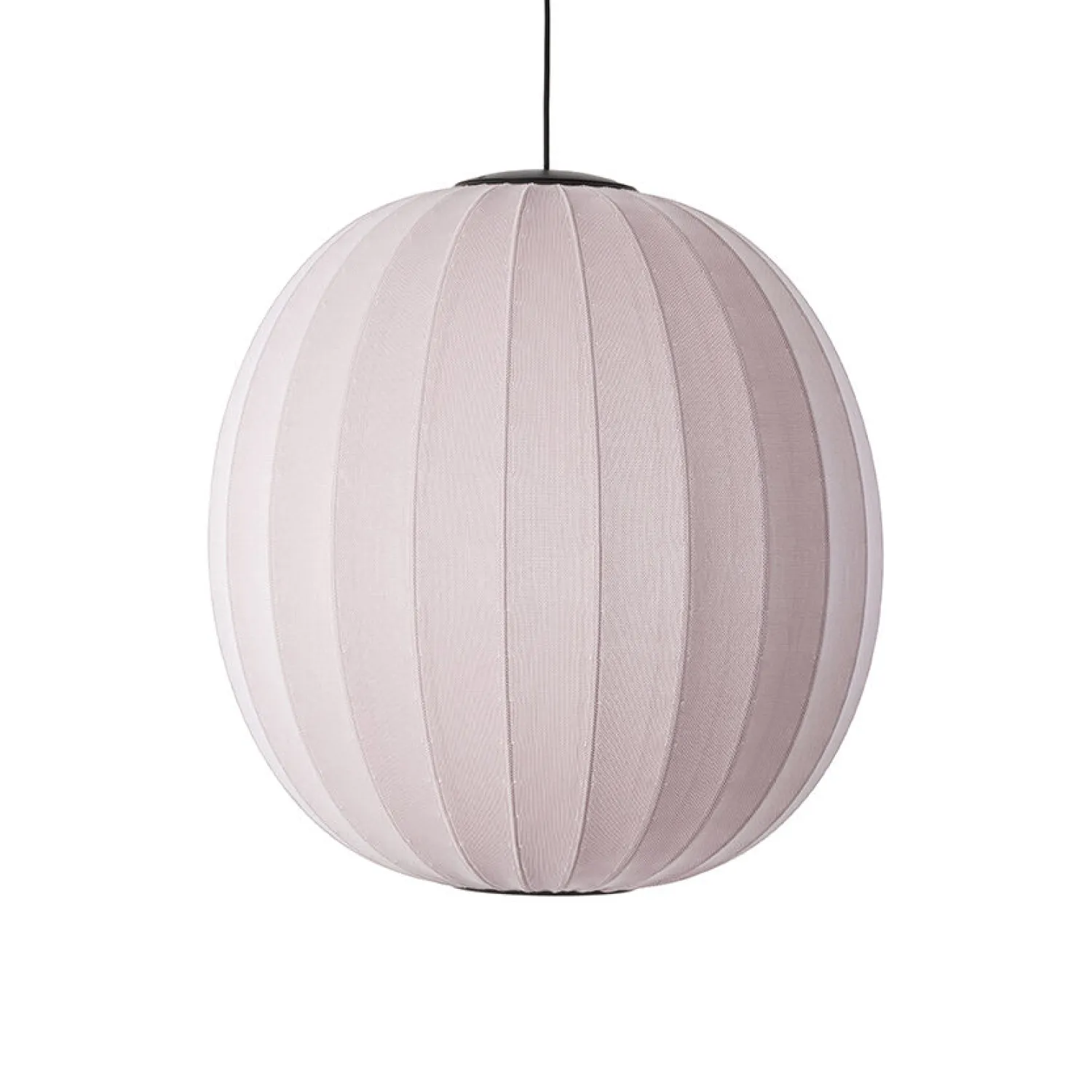 - Pendellampe - Knit-Wit 75 Round Pendant LED - Light Pink^Made by Hand Sale