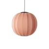 - Pendellampe - Knit-Wit 60 Round Pendant LED - Coral^Made by Hand Online