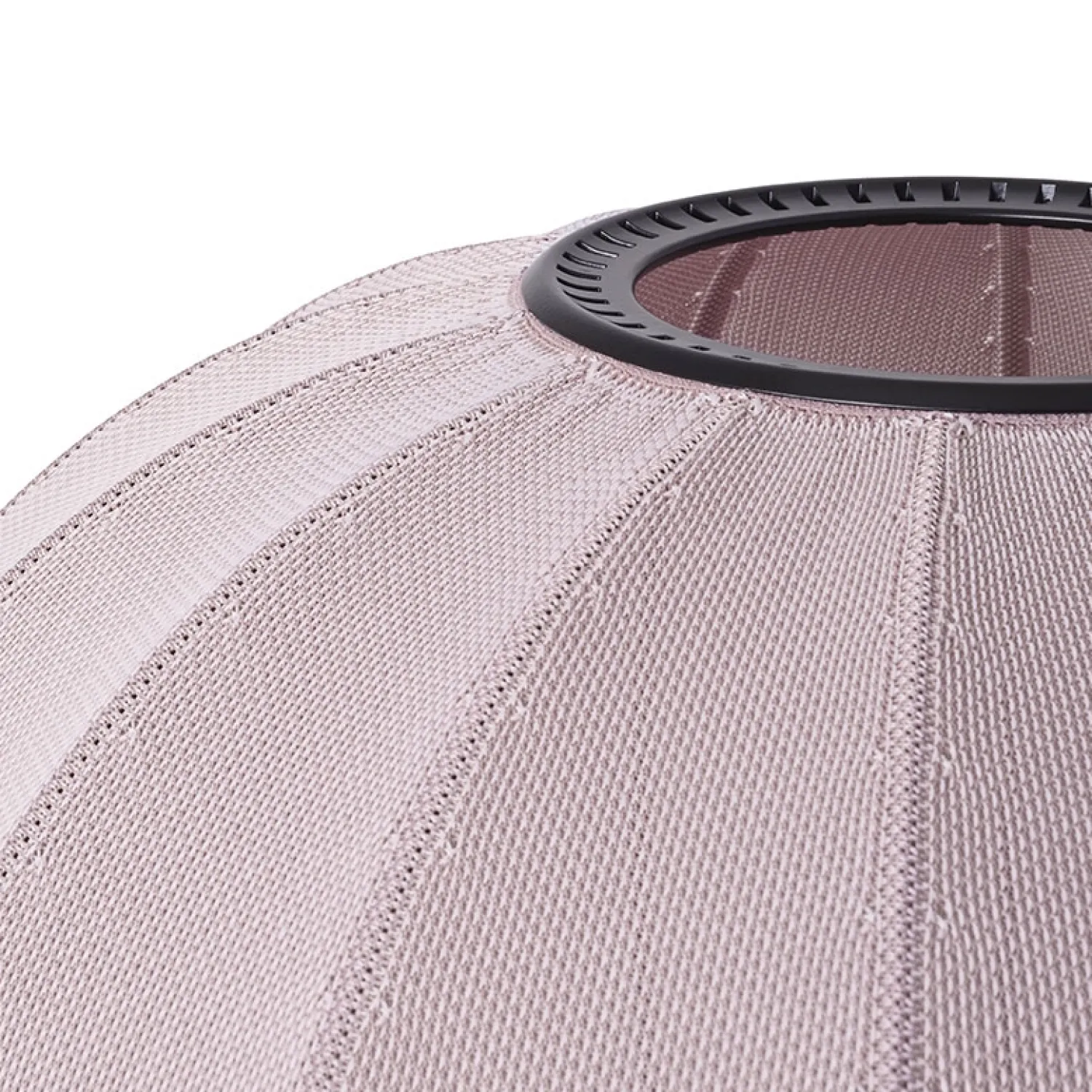 - Pendellampe - Knit-Wit 45 Oval Pendant - Light Pink^Made by Hand