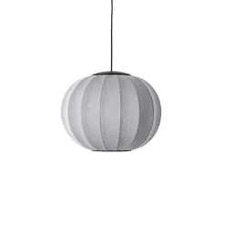 - Pendellampe - Knit-Wit 45 Round Pendant LED - Silver^Made by Hand Sale