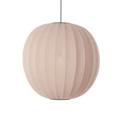 - Pendellampe - Knit-Wit 75 Round Pendant - Sand Stone^Made by Hand