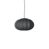 - Pendellampe - Knit-Wit 45 Oval Pendant LED - Black^Made by Hand Best