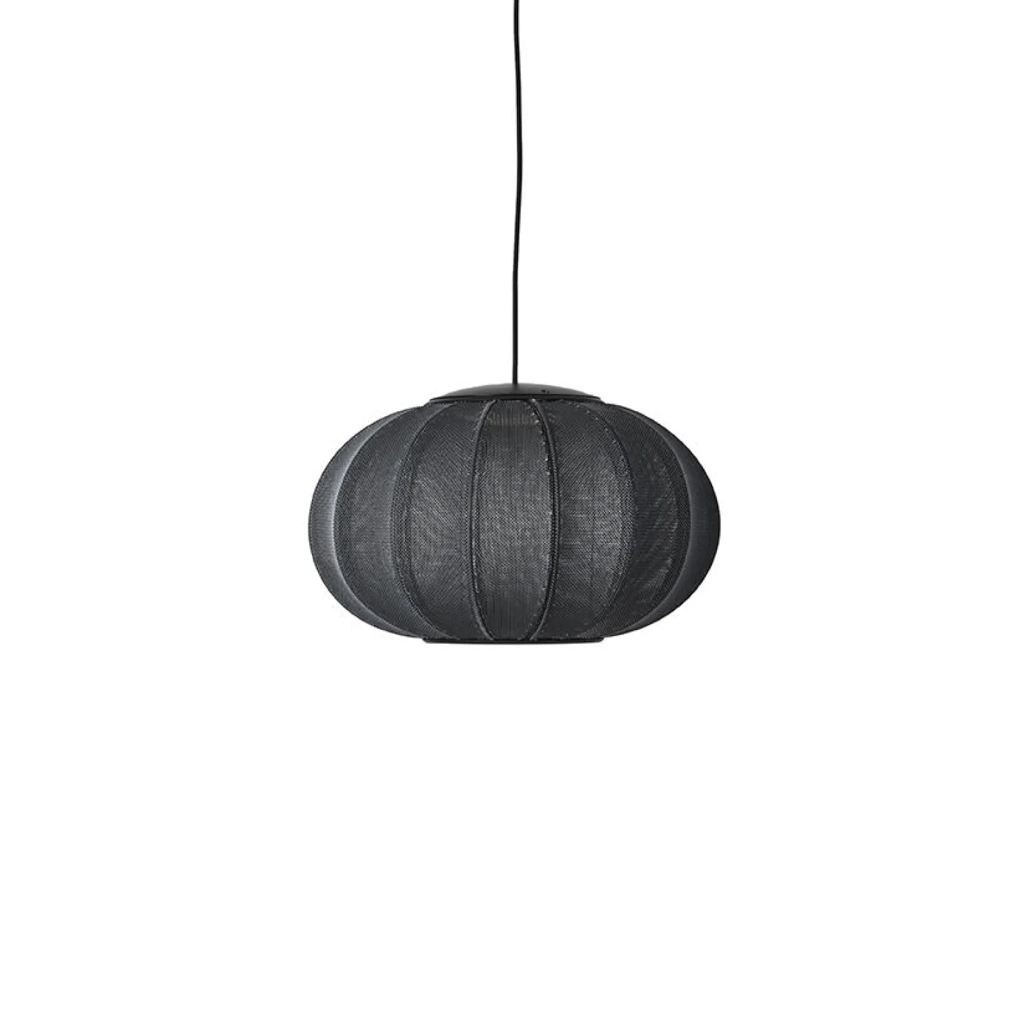 - Pendellampe - Knit-Wit 45 Oval Pendant LED - Black^Made by Hand Best