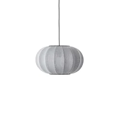 - Pendellampe - Knit-Wit 45 Oval Pendant - Silver^Made by Hand Outlet