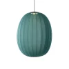 - Pendellampe - Knit-Wit 65 High Oval Pendant LED - Seagrass*Made by Hand