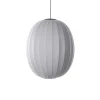 - Pendellampe - Knit-Wit 65 High Oval Pendant LED - Silver^Made by Hand Hot