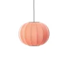 - Pendellampe - Knit-Wit 45 Round Pendant - Coral^Made by Hand Clearance