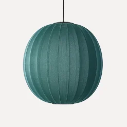- Pendellampe - Knit-Wit 75 Round Pendant LED - Seagrass^Made by Hand Outlet