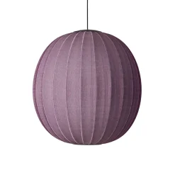- Pendellampe - Knit-Wit 75 Round Pendant LED - Burgundy*Made by Hand