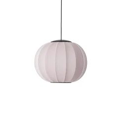 - Pendellampe - Knit-Wit 45 Round Pendant LED - Light Pink^Made by Hand Hot