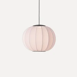 - Pendellampe - Knit-Wit 45 Round Pendant LED - Light Pink^Made by Hand Hot