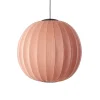 - Pendellampe - Knit-Wit 75 Round Pendant LED - Coral^Made by Hand Discount
