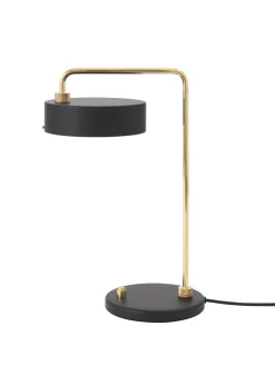 - Petite Machine Table Lamp - Deep Black^Made by Hand New