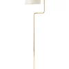 - Petite Machine Floor Lamp - Oyster White^Made by Hand New