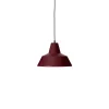 - Værkstedslampe W3 - Wine Red*Made by Hand Outlet