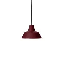 - Værkstedslampe W3 - Wine Red*Made by Hand Outlet