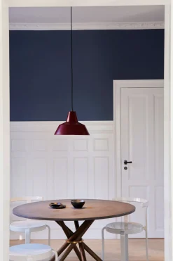 - Workshop Lamp W2 - Wine Red^Made by Hand Hot