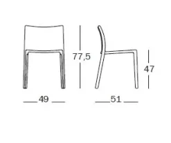 - Stol - Air-Chair - hvid^Magis Hot