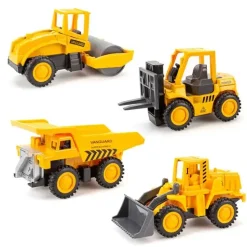 - Arbejdsbiler med pull-back, lille, assorteret model, pris er for 1 stk.*Magni Best