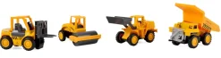 - Arbejdsbiler med pull-back, lille, assorteret model, pris er for 1 stk.*Magni Best