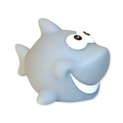 - Badedyr, grå haj med lys / - Bath animal, grey shark with flashing lights*Magni Discount