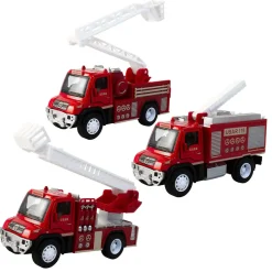- Brandbil med pull-back, lys og lyd, prisen er for 1 stk.^Magni Outlet