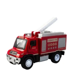 - Brandbil med pull-back, lys og lyd, prisen er for 1 stk.^Magni Outlet