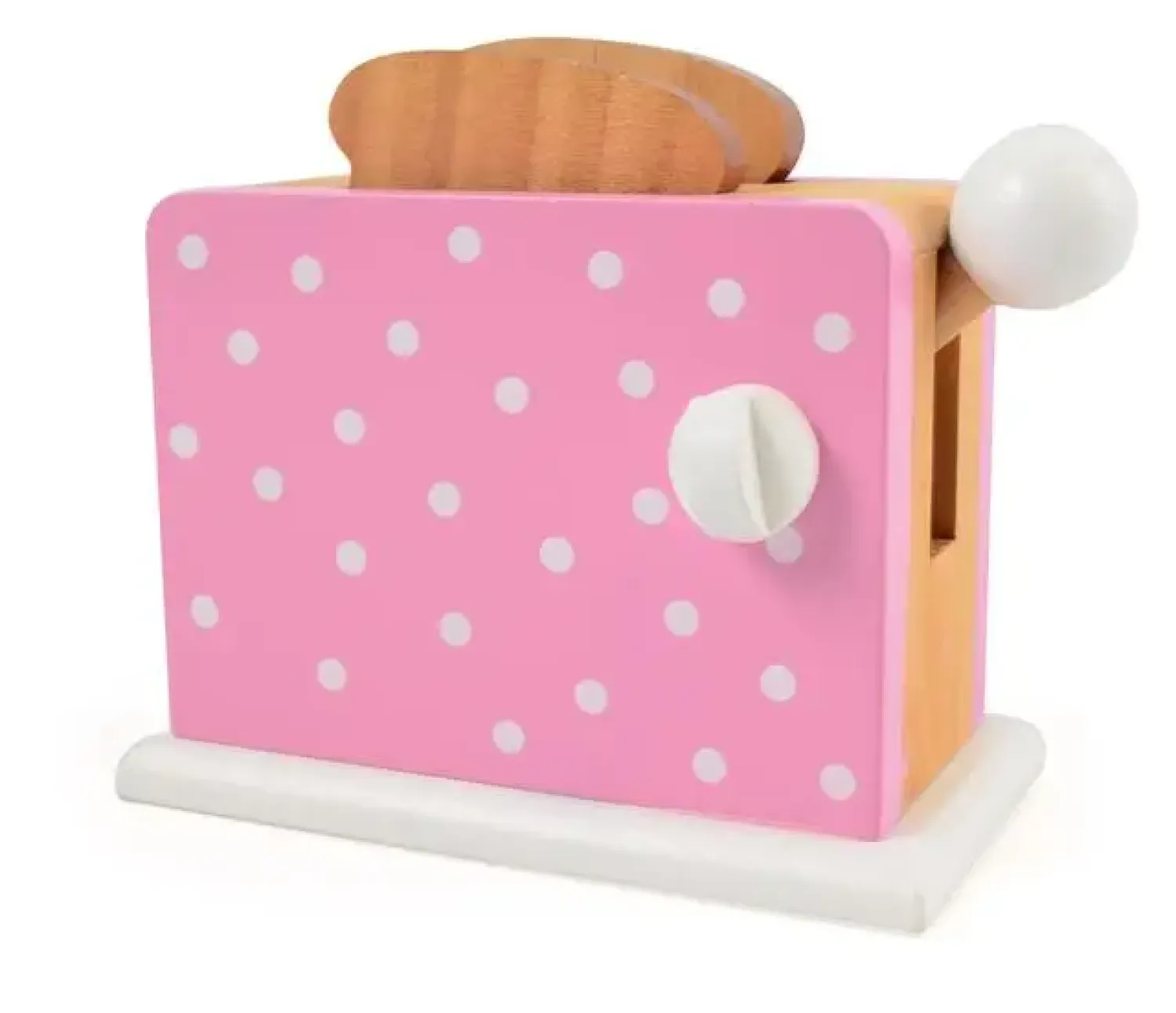 - Brødrister med prikker, pink, FSC 100%^Magni Hot