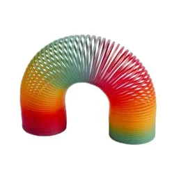 - Gående fjeder - Regnbue 15 cm.^Magni New