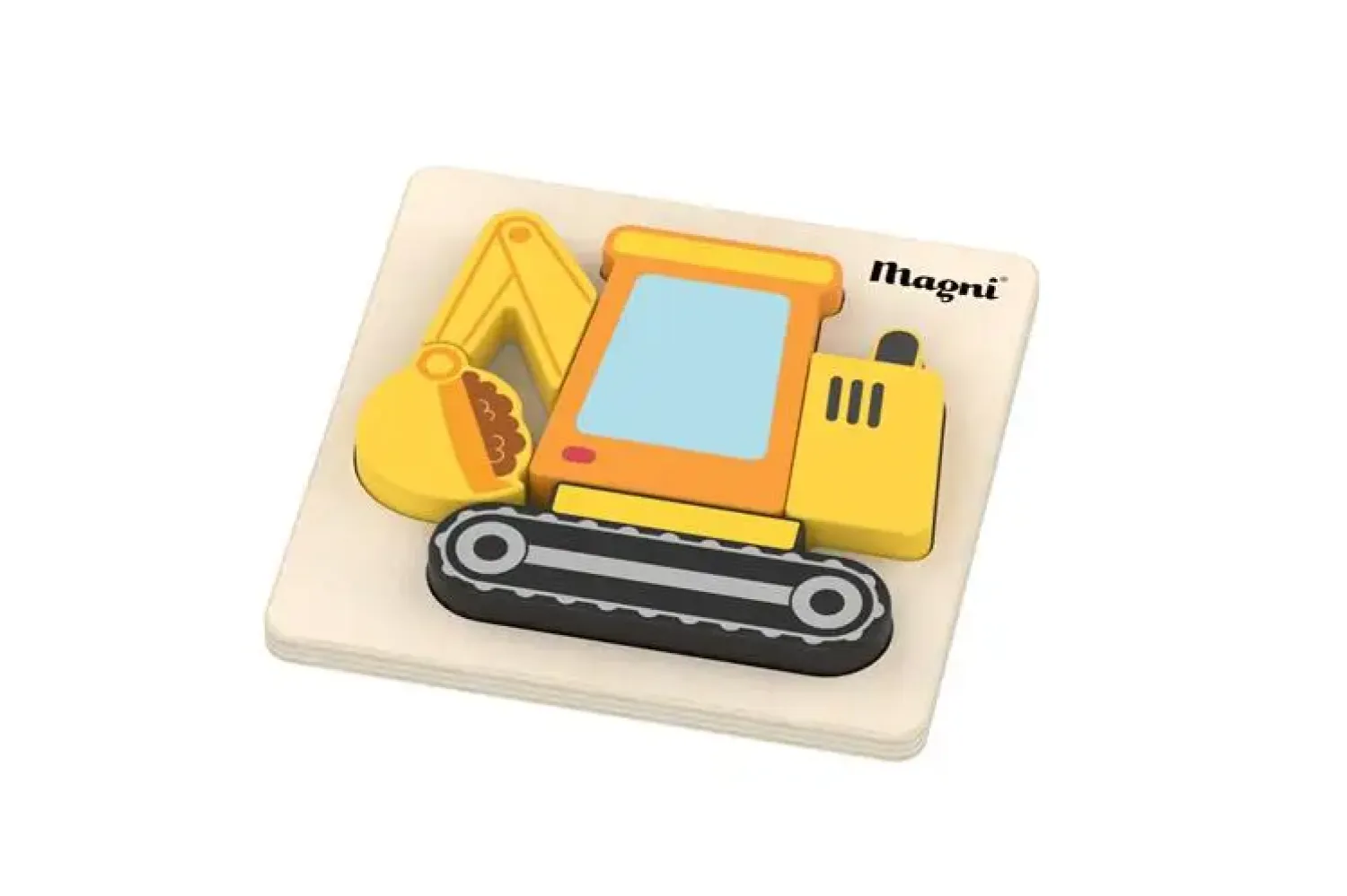 - Gravemaskine puslespil, FSC 100%^Magni Best