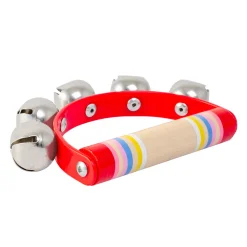 - Håndklokker med striber, assorteret farve, pris 1 stk.^Magni Outlet