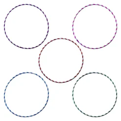 - Hulahopring med glitter, assorteret farve, pris er for 1 stk.*Magni Hot