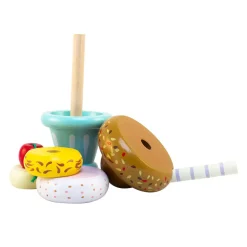 - Isdessert med stabelfunktion, assorteret farve, pris er for 1 stk.^Magni Hot