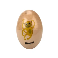 - Rasleæg med Noahs Ark, beige abe^Magni Online