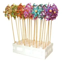 - Vindmølle enhjørning Ø9 cm. - ass. farve (1 styk.)*Magni New