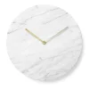 Menu - Marble Wall Clock - white*Audo Copenhagen Outlet