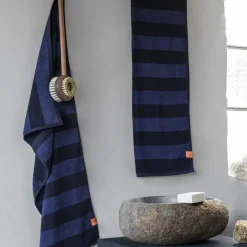- AROS gæstehåndklæde (2-pack) - Midnight Blue*Mette Ditmer Discount